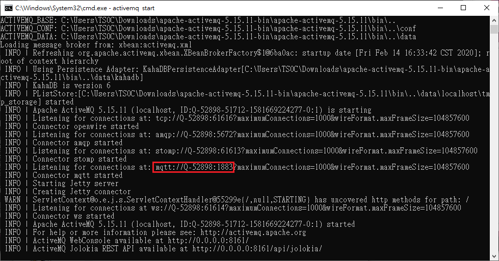 MQTT Port